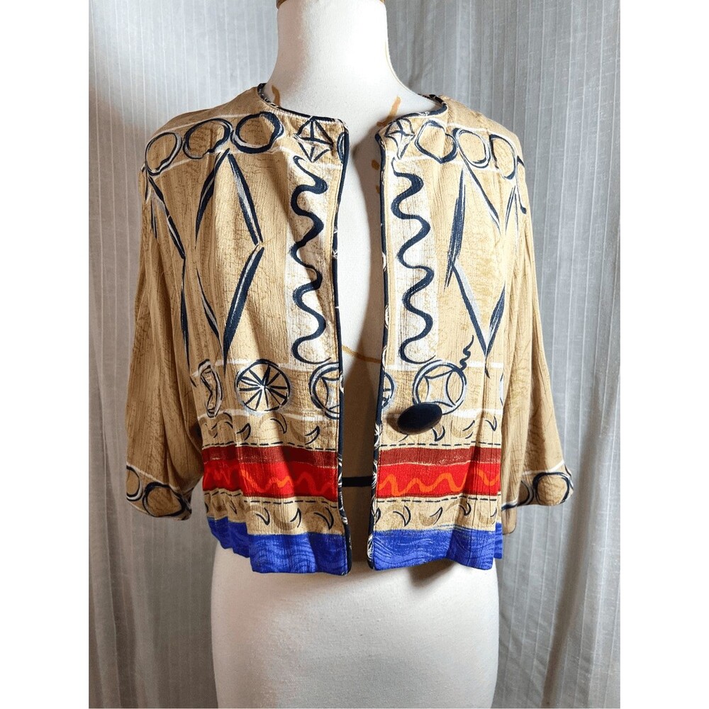 Platinum Blazer Petite S 90's VTG Parisian Romantic Aesthetic Soft Feminine